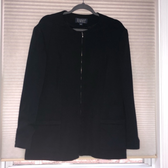 Black Wool dress and matching jacket - Picture 2 of 6